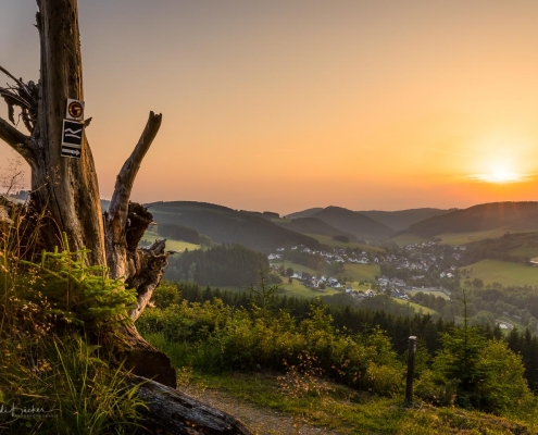 Abendstimmung im Sauerland
