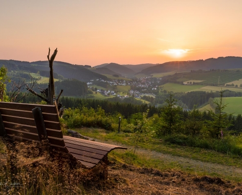 Abendstimmung im Sauerland