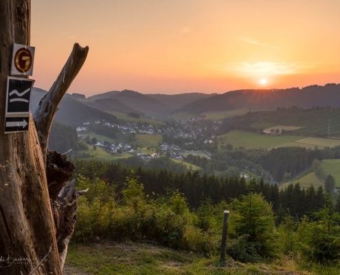 Abendstimmung im Sauerland