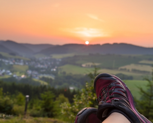 Abendstimmung im Sauerland