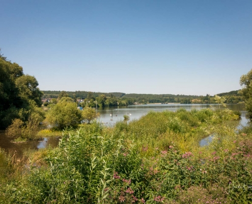 Blick von Amecke auf das Vorbecken