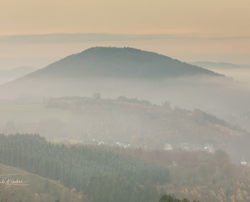 Aussicht vom Westfelder Antoniussteig auf Oberkirchen