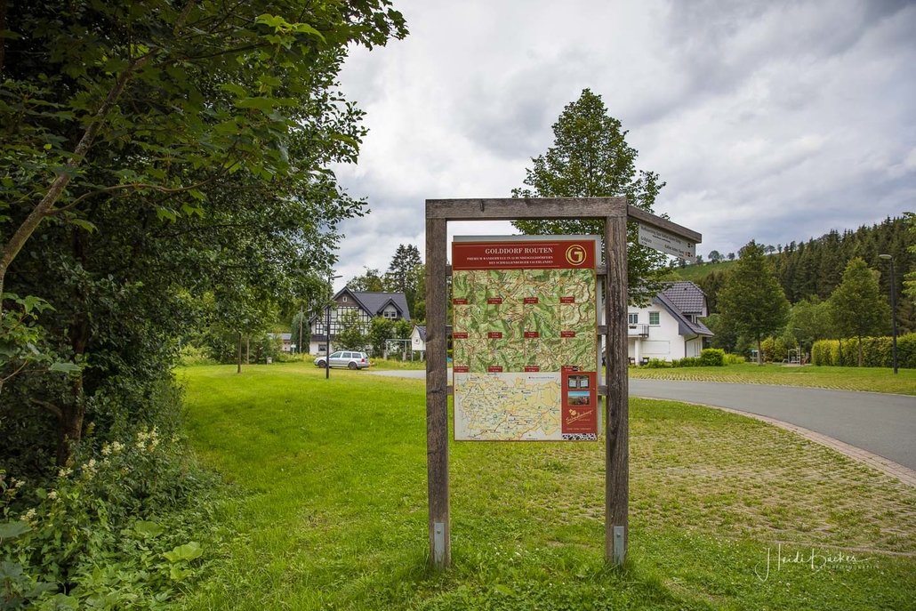 Parkplatz am Skilanglaufzentrum