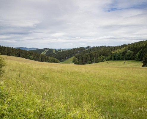Blick von der "Großen Büre" in Richtung Winterberg