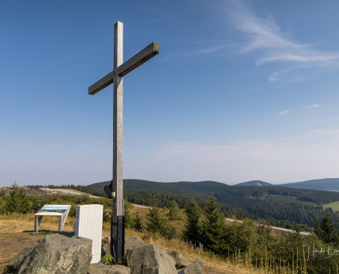 Gipfelkreuz auf dem Clemensberg