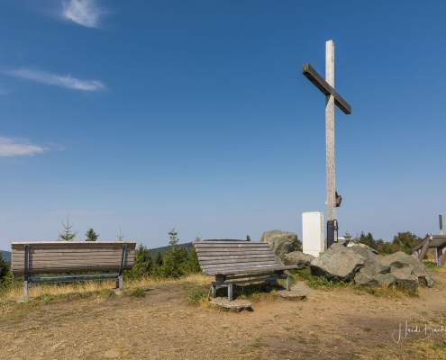 Gipfelkreuz auf dem Clemensberg