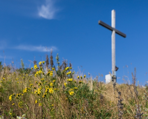 Gipfelkreuz auf dem Clemensberg