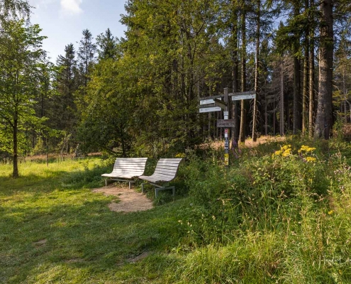 Oberer Burbecker Platz am Rothaarsteig
