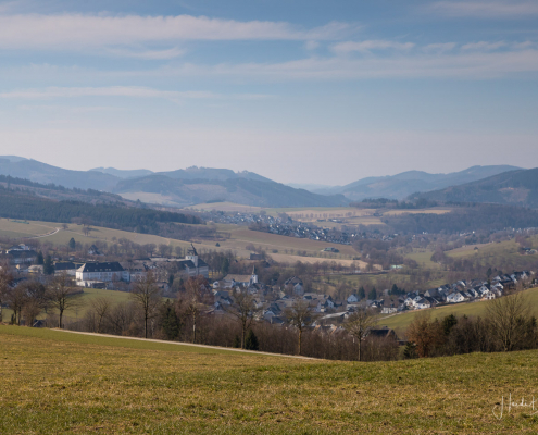Blick von der Almert auf Grafschaft