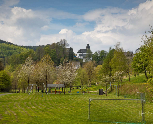 Spielplatz im Kurpark von Nordenau
