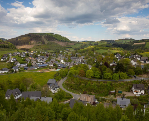 Blick auf Oberkirchen