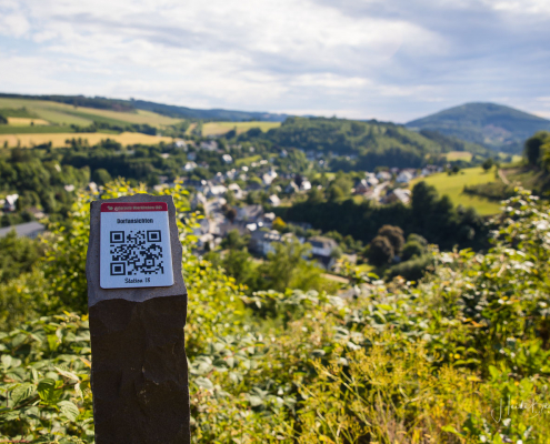 Blick aus dem Hirschberg auf Oberkirchen