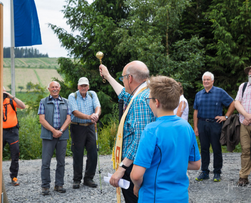 Segnung des Dorfbalkons