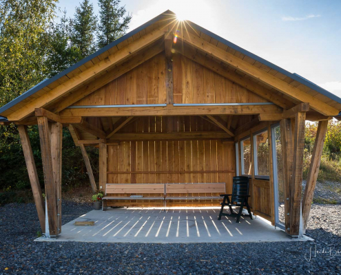 Schutzhütte an der Pütte