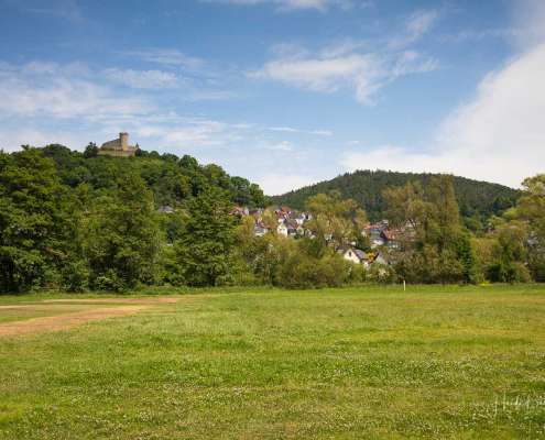 Blick zum Landgrafenschloss Blick zum Landgrafenschloss