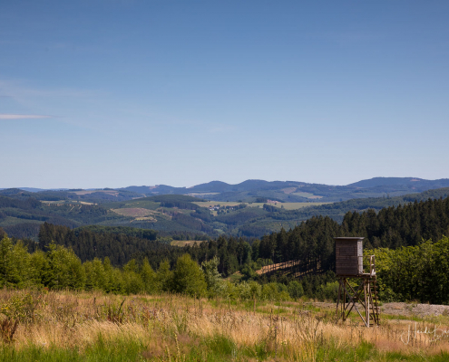 Aussicht vom Sauerland-Höhenflug Aussicht vom Sauerland-Höhenflug