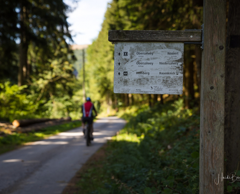 Weg nach Obersalwey Weg nach Obersalwey