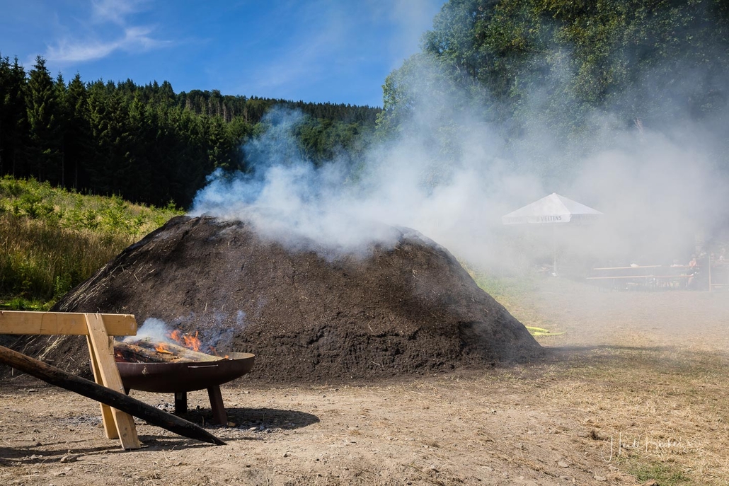 Kohlenmeiler in Eslohe