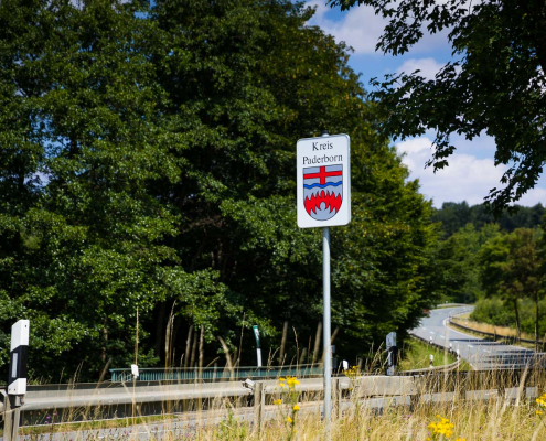 Grenze Kreis Paderborn