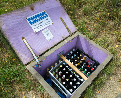 Willkommene Erfrischung an heißen Tagen