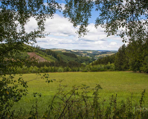 Aussicht ins Hennetal