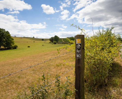 Höhenflug und Kapellenweg treffen sich oberhalb von Büemke