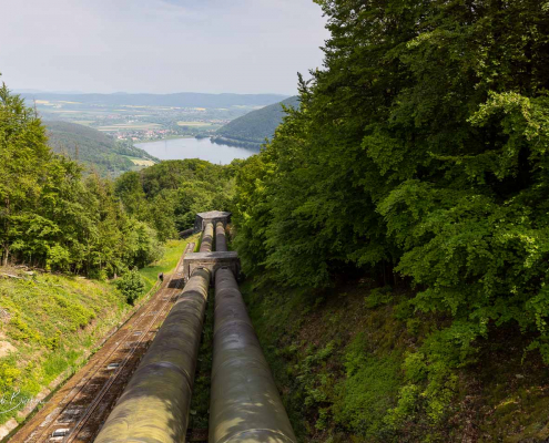 Rohrbahn Hochspeicherbecken