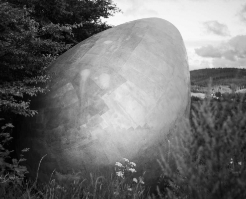 Das goldene Ei am Truftehain bei Bad Berleburg